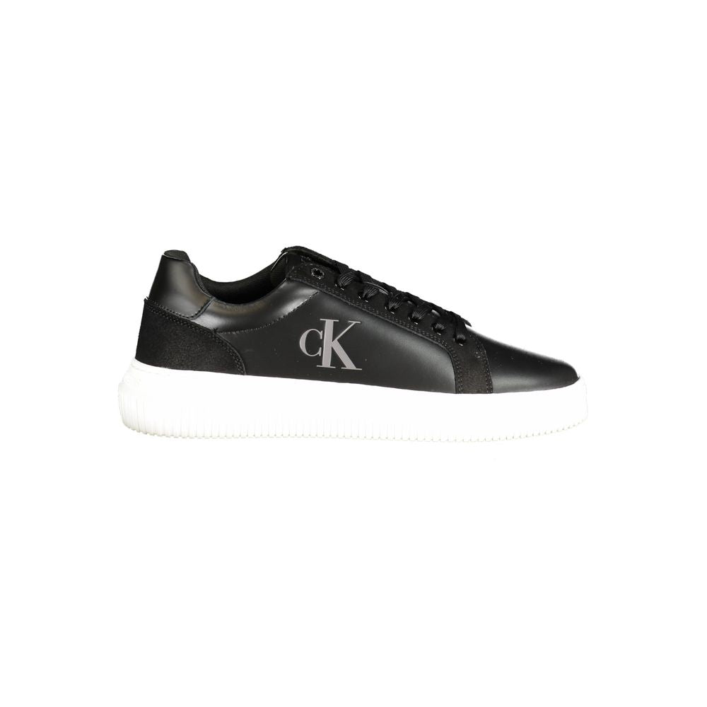 Black Polyester Sneaker Calvin Klein