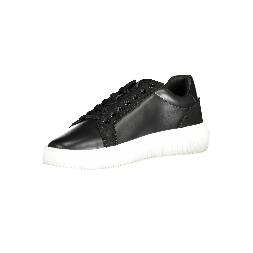 Black Polyester Sneaker Calvin Klein