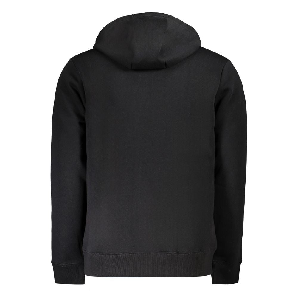 Black Cotton Men Sweater Hoodie Norway 1963