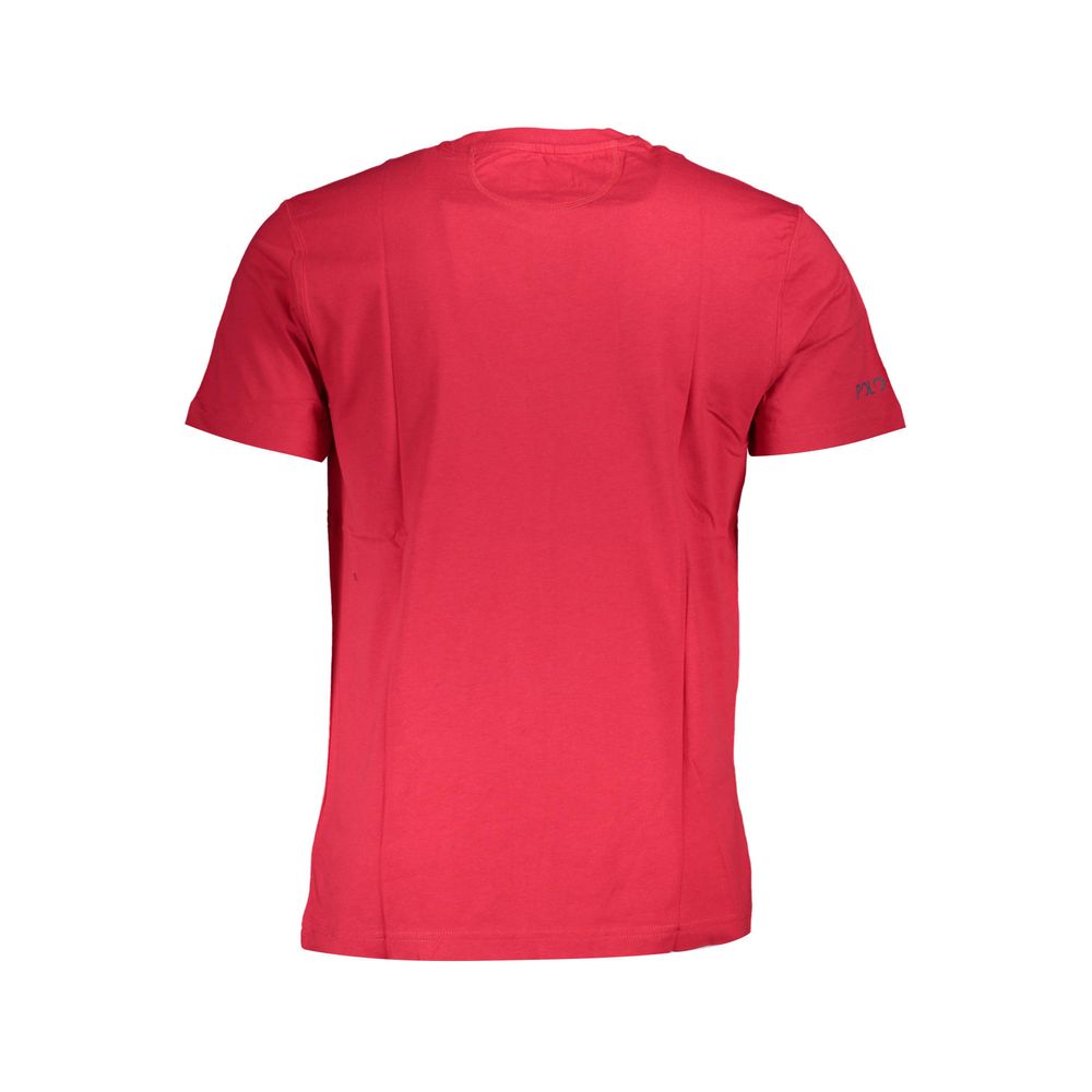 Red Cotton Men T-Shirt La Martina