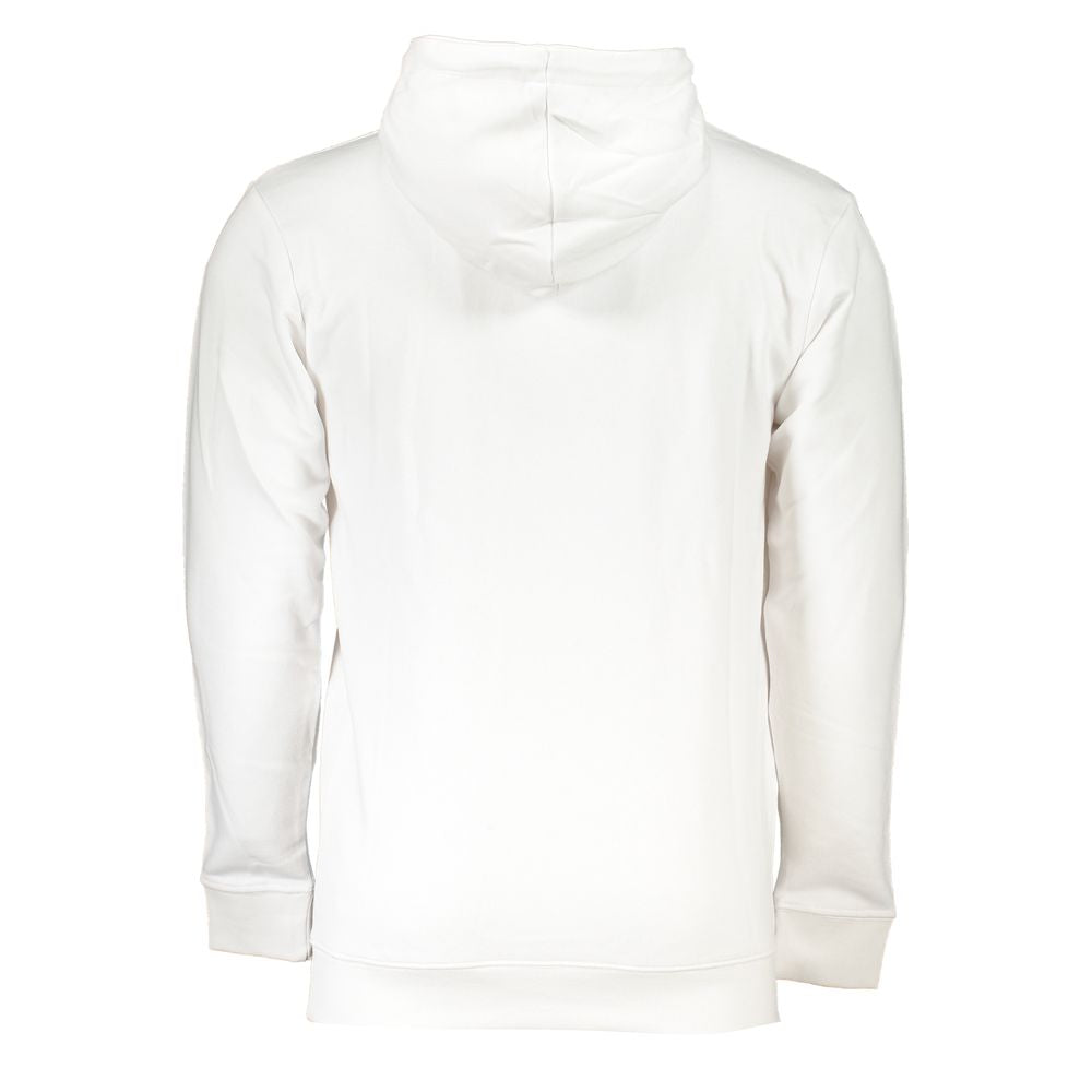 White Cotton Men Sweater Cavalli Class