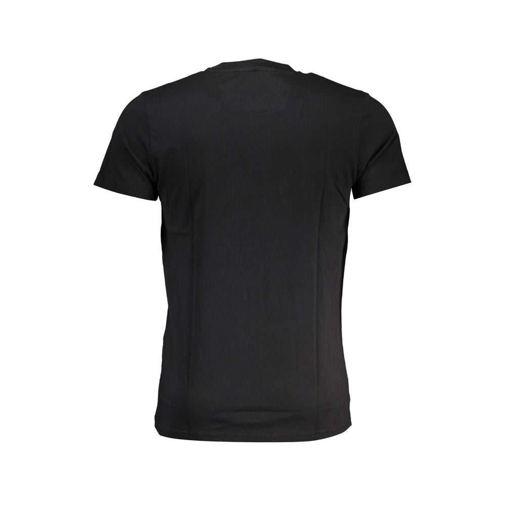 Black Cotton T-Shirt Cavalli Class