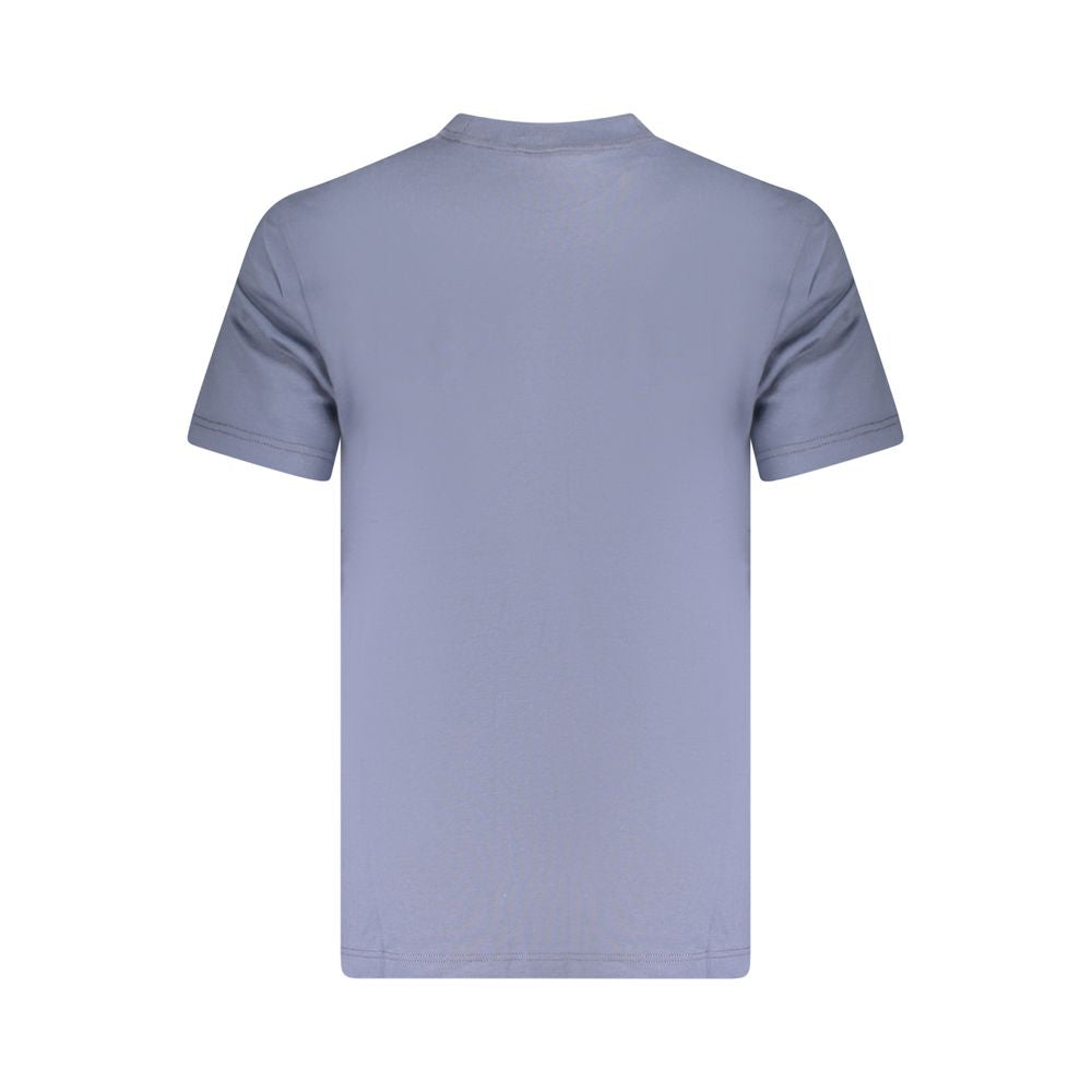 Blue Cotton Men T-Shirt Calvin Klein