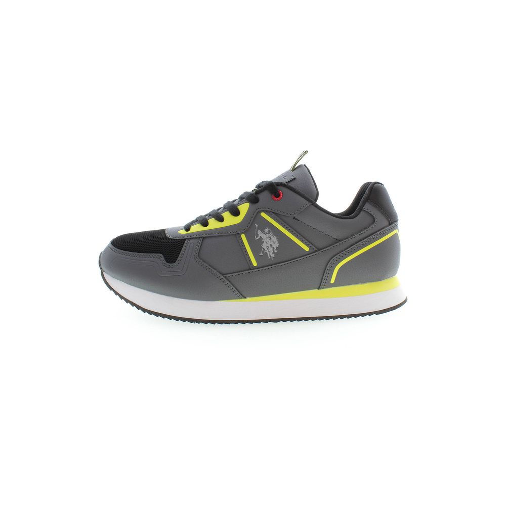 Brown Polyester Men Sneaker U.S. POLO ASSN.