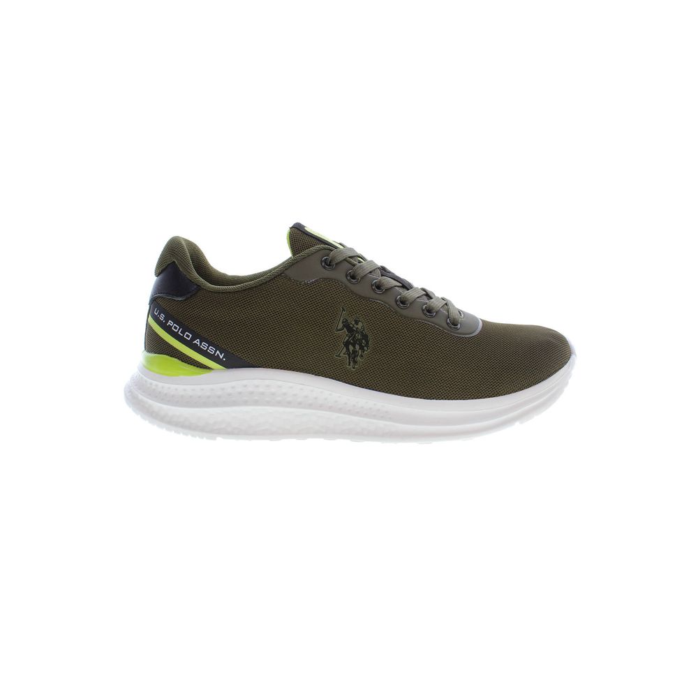 Green Polyester Men Sneaker U.S. POLO ASSN.