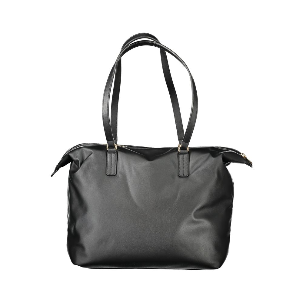 Black Polyester Women Handbag Tommy Hilfiger