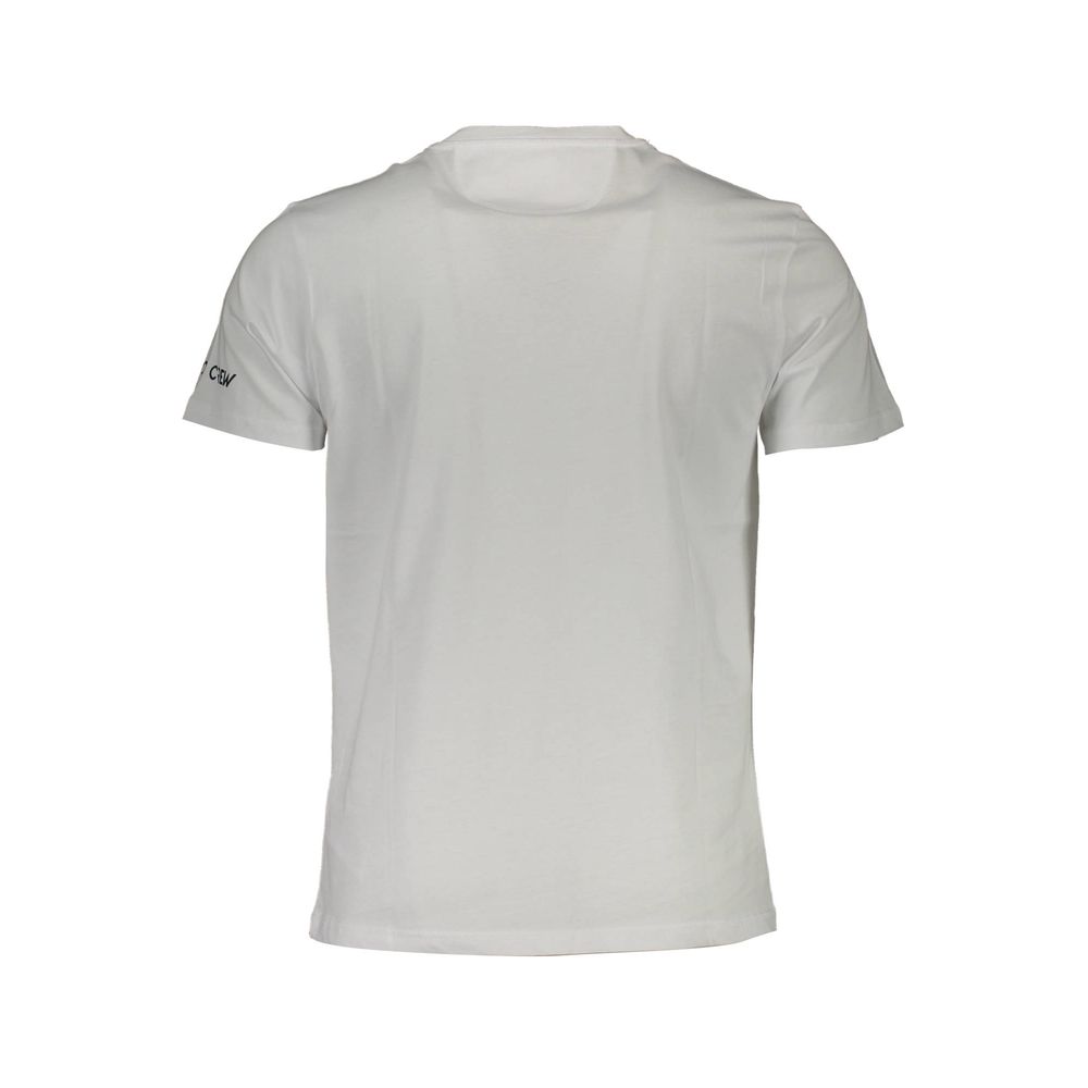 White Cotton Men T-Shirt La Martina