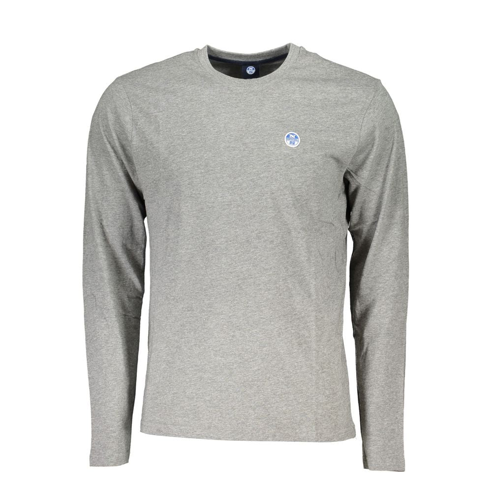 Brown Cotton Men T-Shirt North Sails