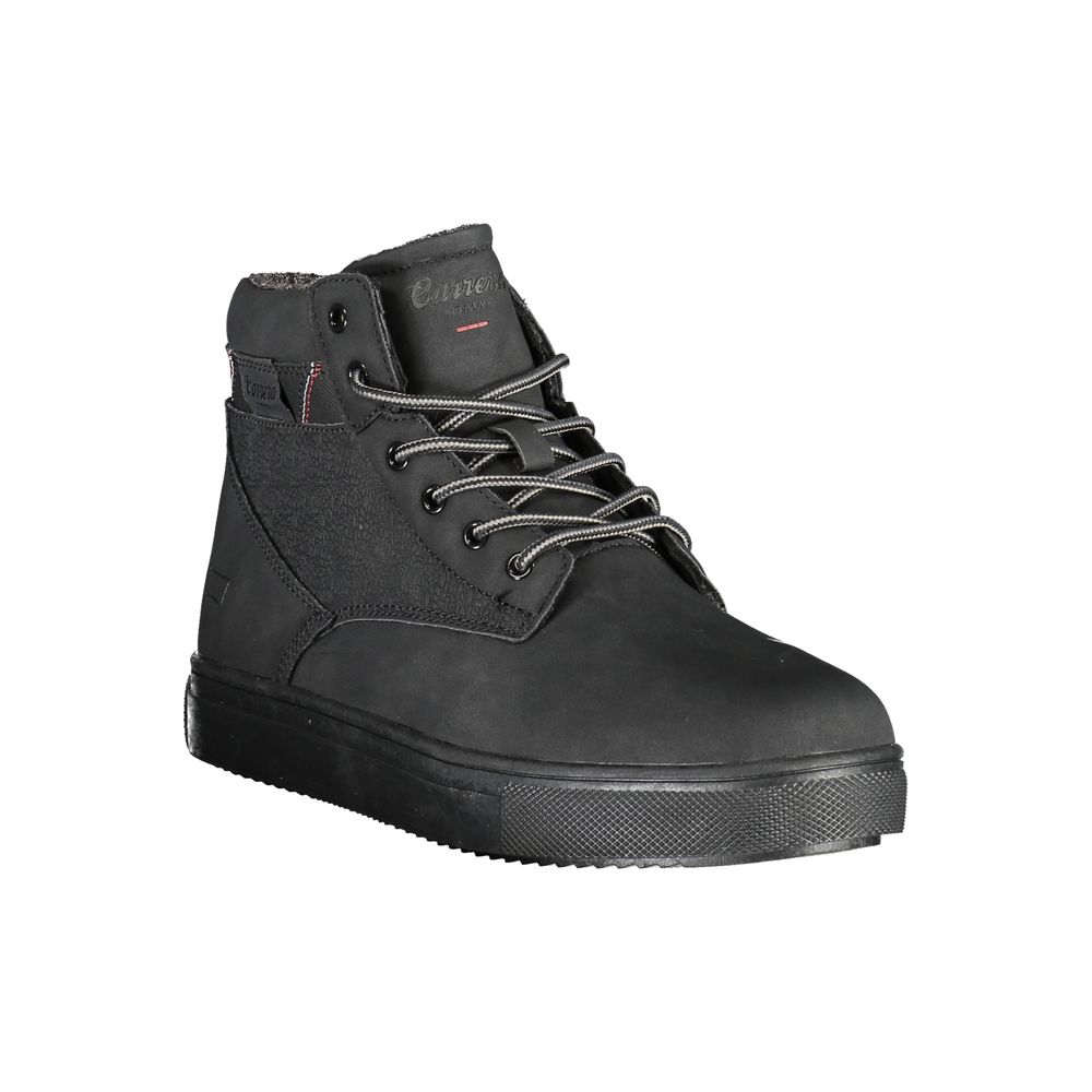 Black Polyester Men Boot Carrera