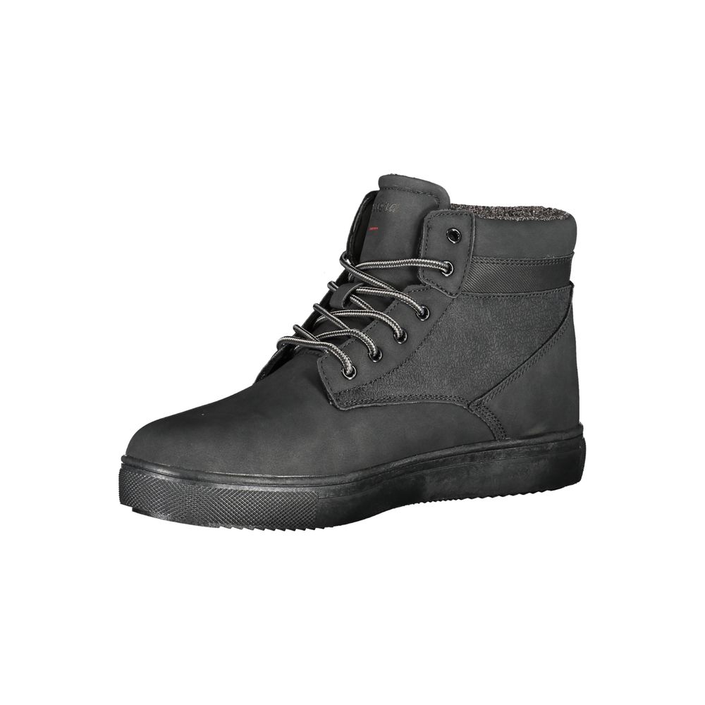 Black Polyester Men Boot Carrera