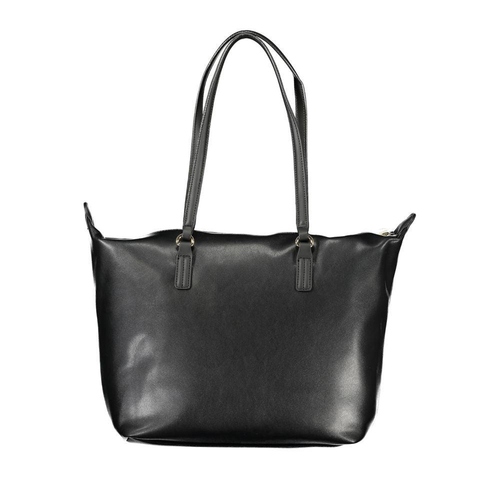 Black Polyester Handbag Tommy Hilfiger