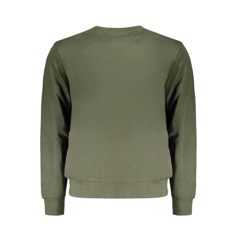 Green Cotton Men Sweater North Sails