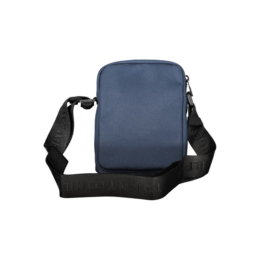 Blue Polyester Shoulder Bag Tommy Hilfiger