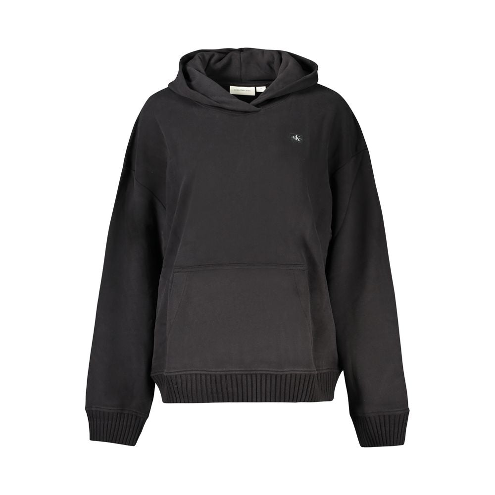 Black Cotton Women Sweater Calvin Klein
