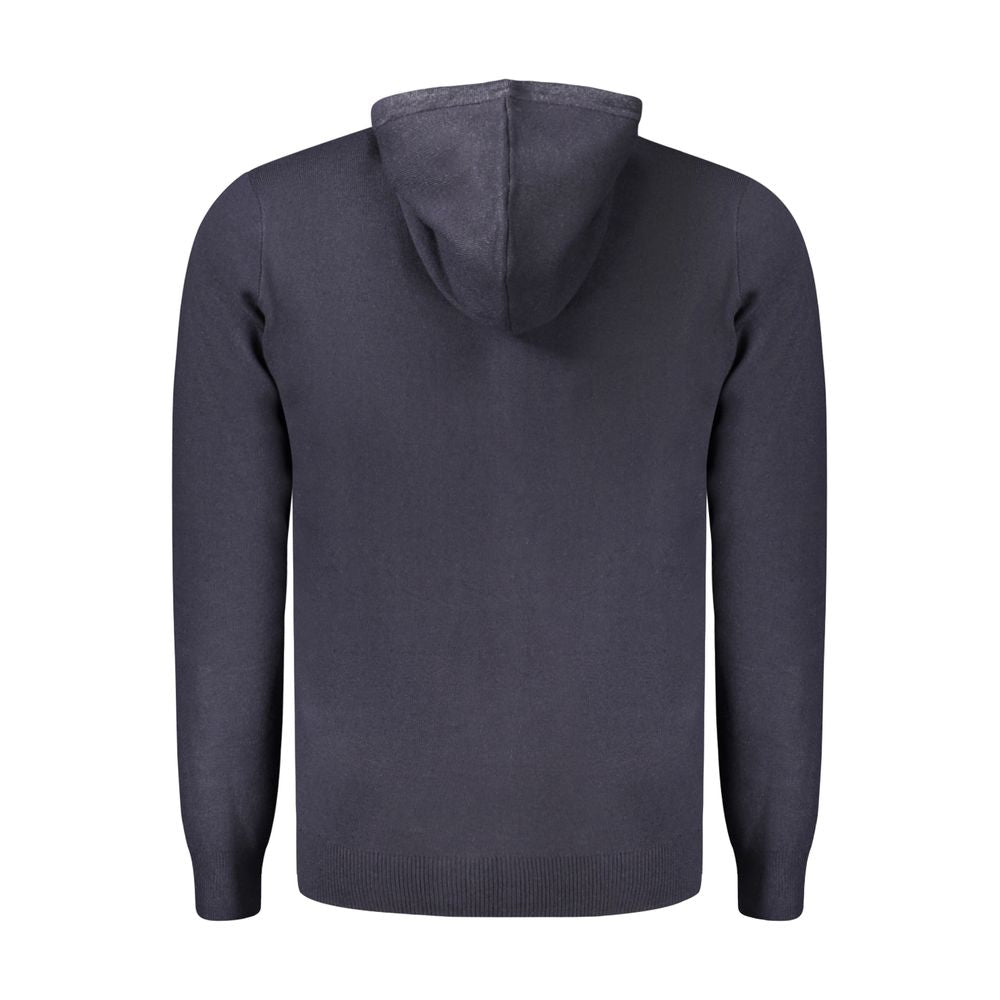 Blue Polyamide Men Cardigan Norway 1963