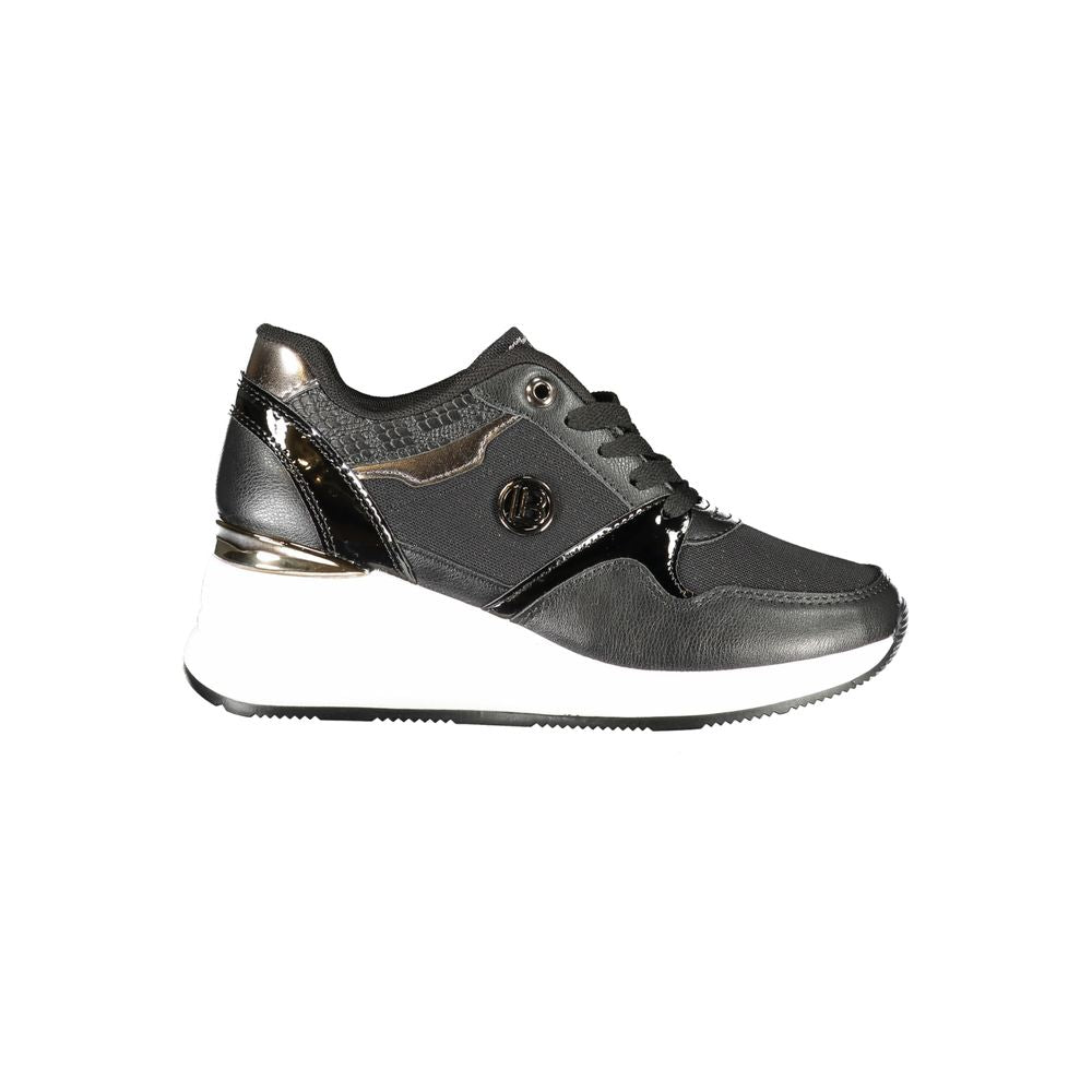 Black Synthetic Women Sneaker Laura Biagiotti