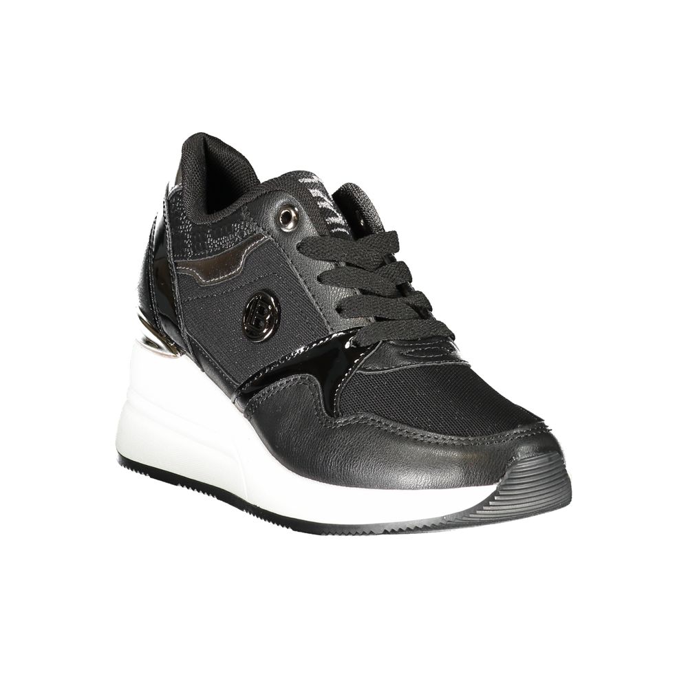 Black Synthetic Women Sneaker Laura Biagiotti