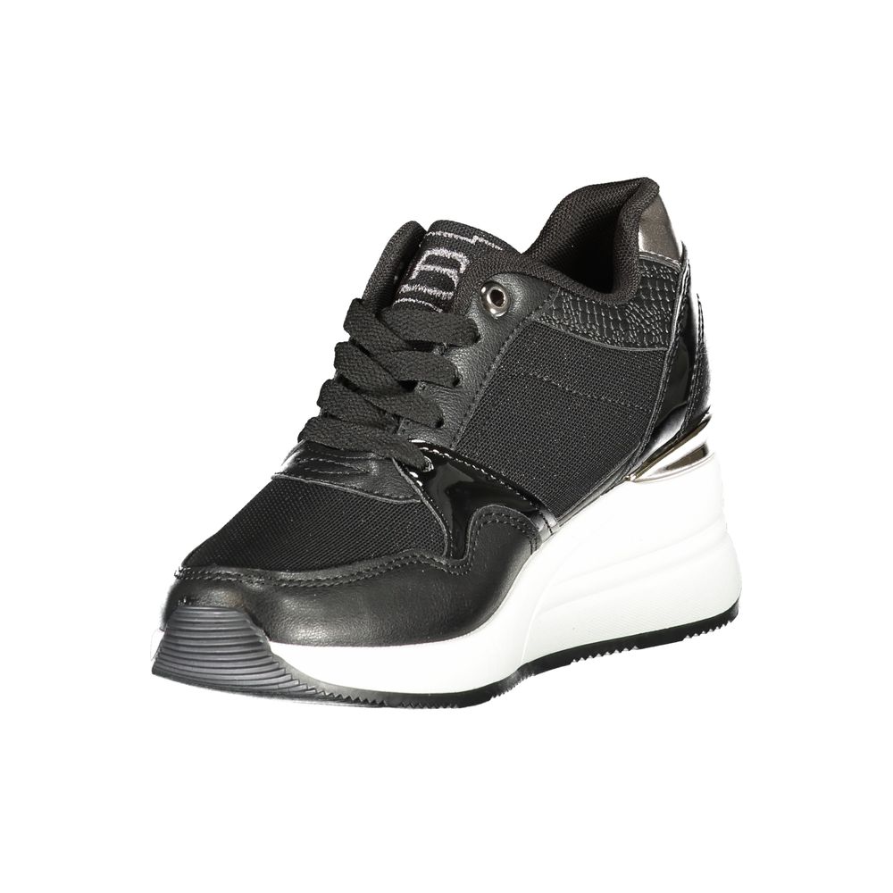 Black Synthetic Women Sneaker Laura Biagiotti