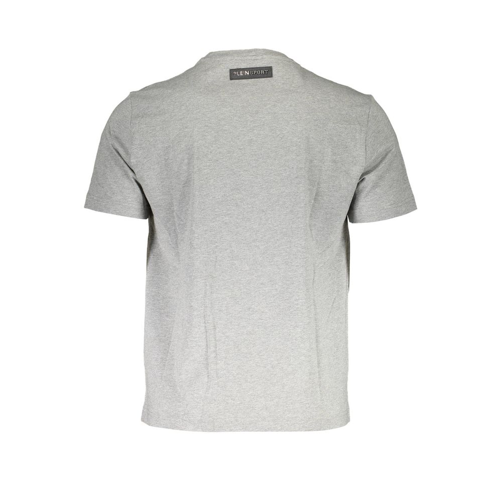 Brown Cotton Men T-Shirt Plein Sport