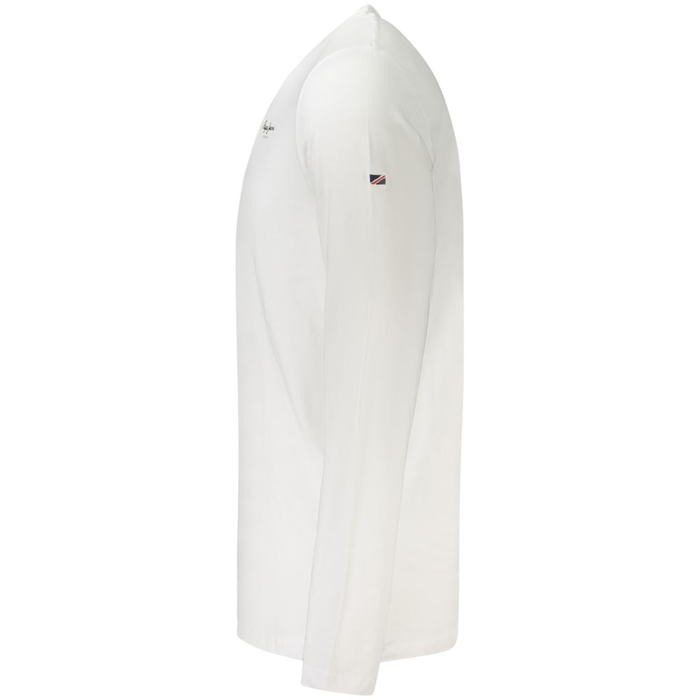 White Cotton Men T-Shirt Pepe Jeans