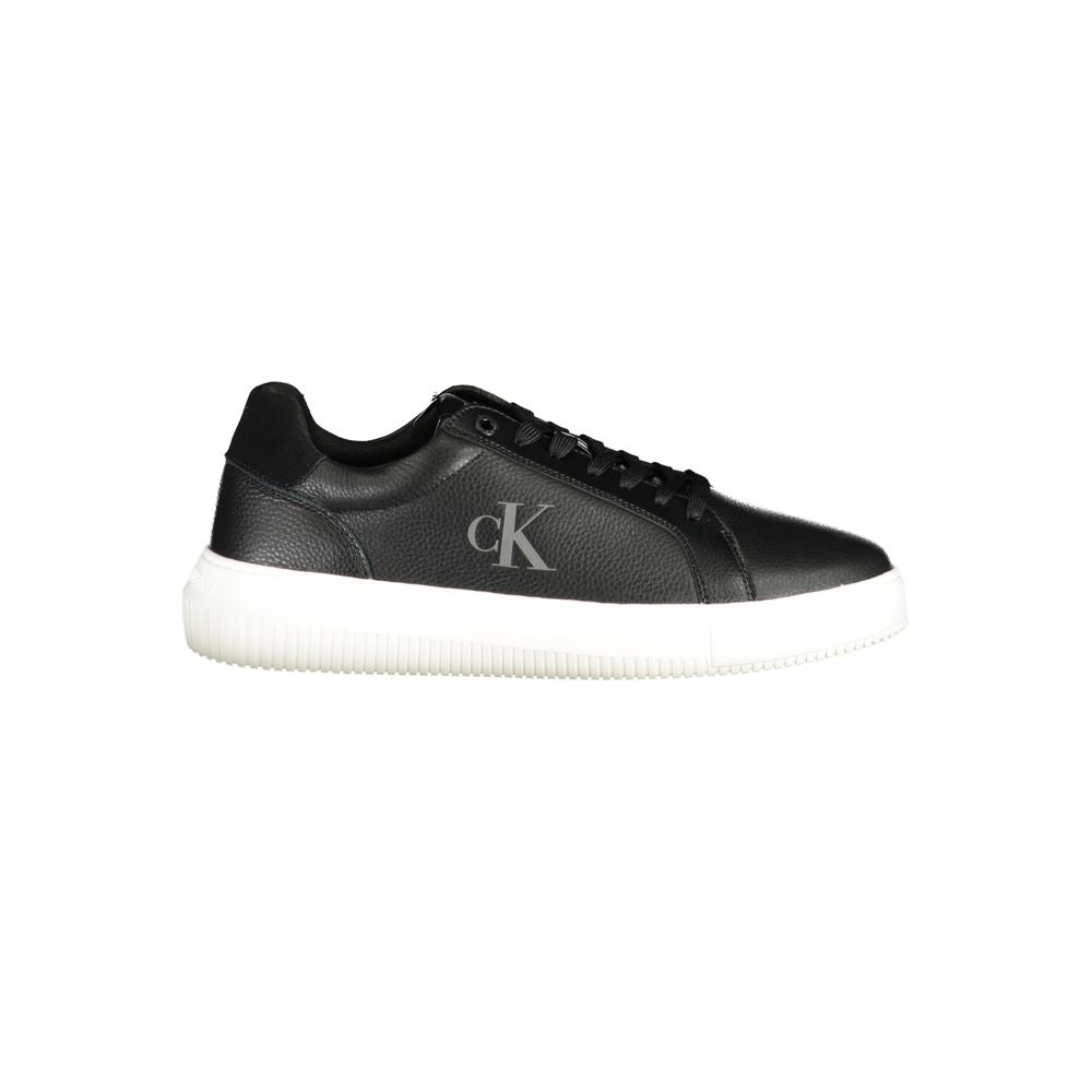 Black Polyethylene Men Sneaker Calvin Klein