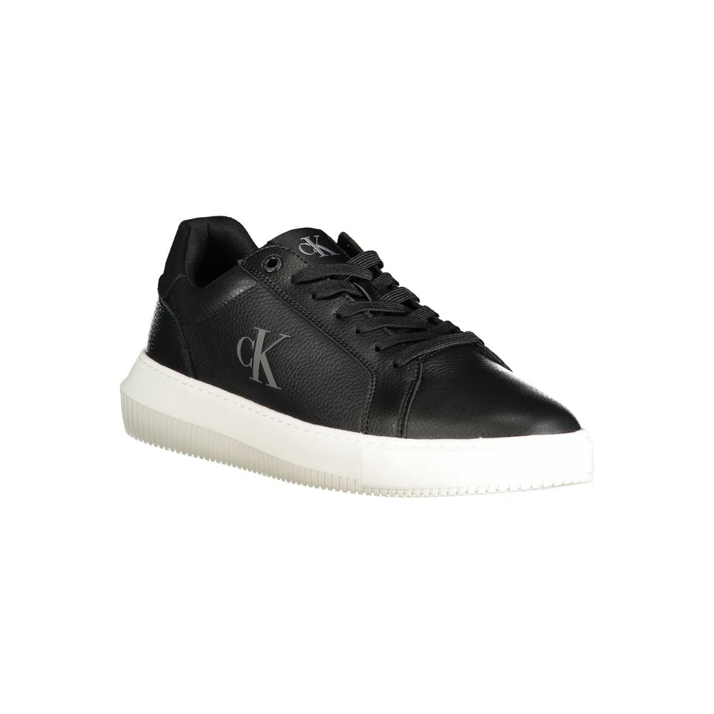 Black Polyethylene Men Sneaker Calvin Klein