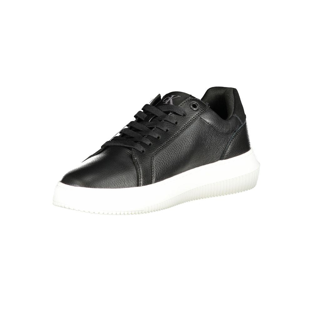 Black Polyethylene Men Sneaker Calvin Klein