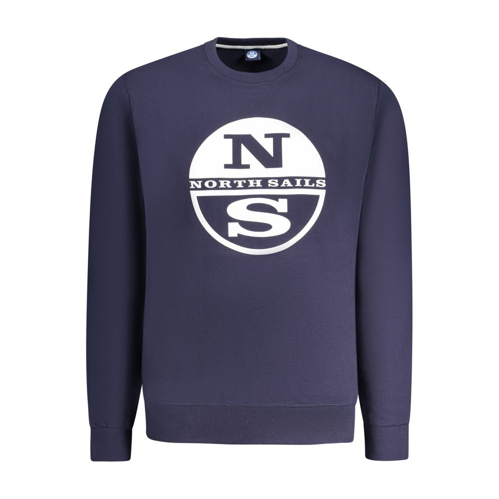 Blue Cotton Men Sweatshirt North Sails