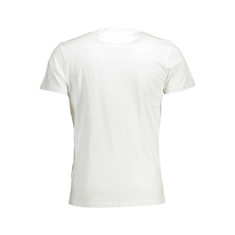 Chic Crew Neck Embroidered Tee La Martina