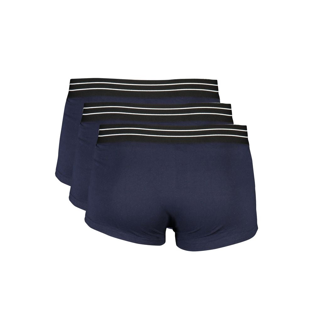 Blue Cotton Underwear Cavalli Class