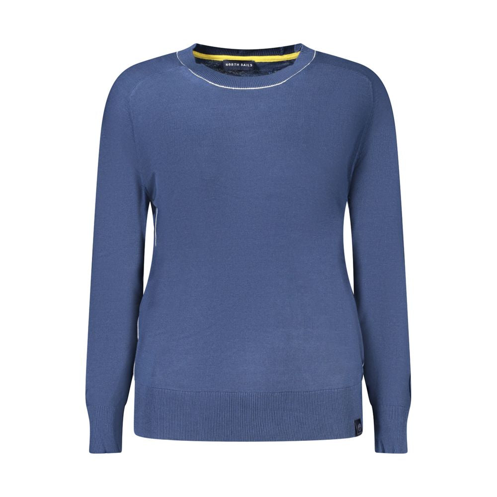 Blue Cotton Women Sweater North Sails