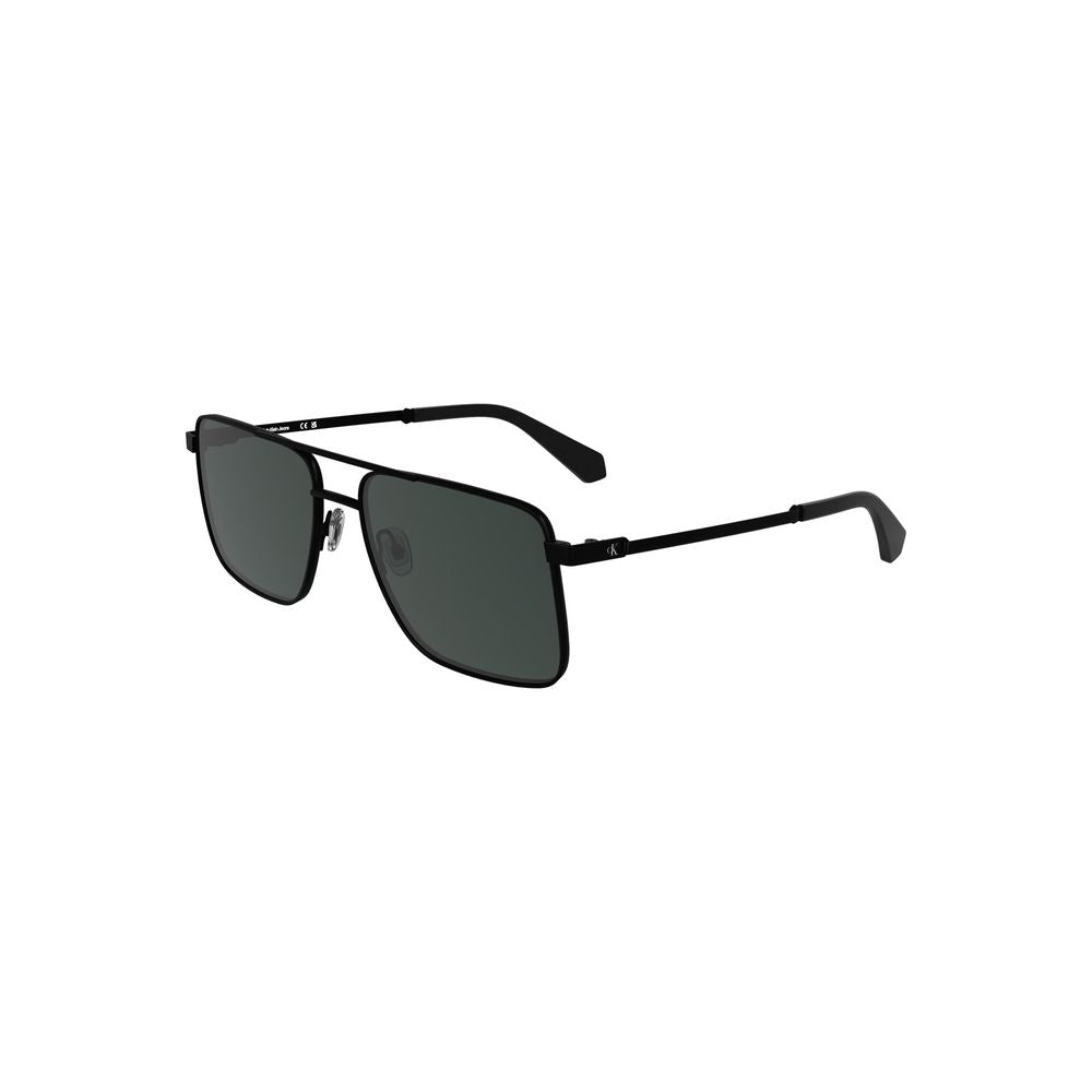 Black Metal Men Sunglass Calvin Klein
