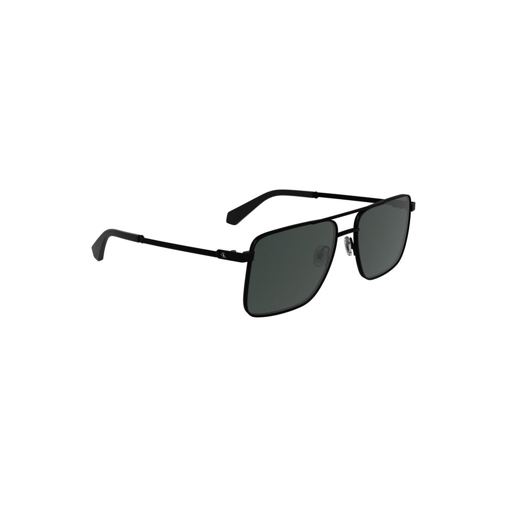 Black Metal Men Sunglass Calvin Klein