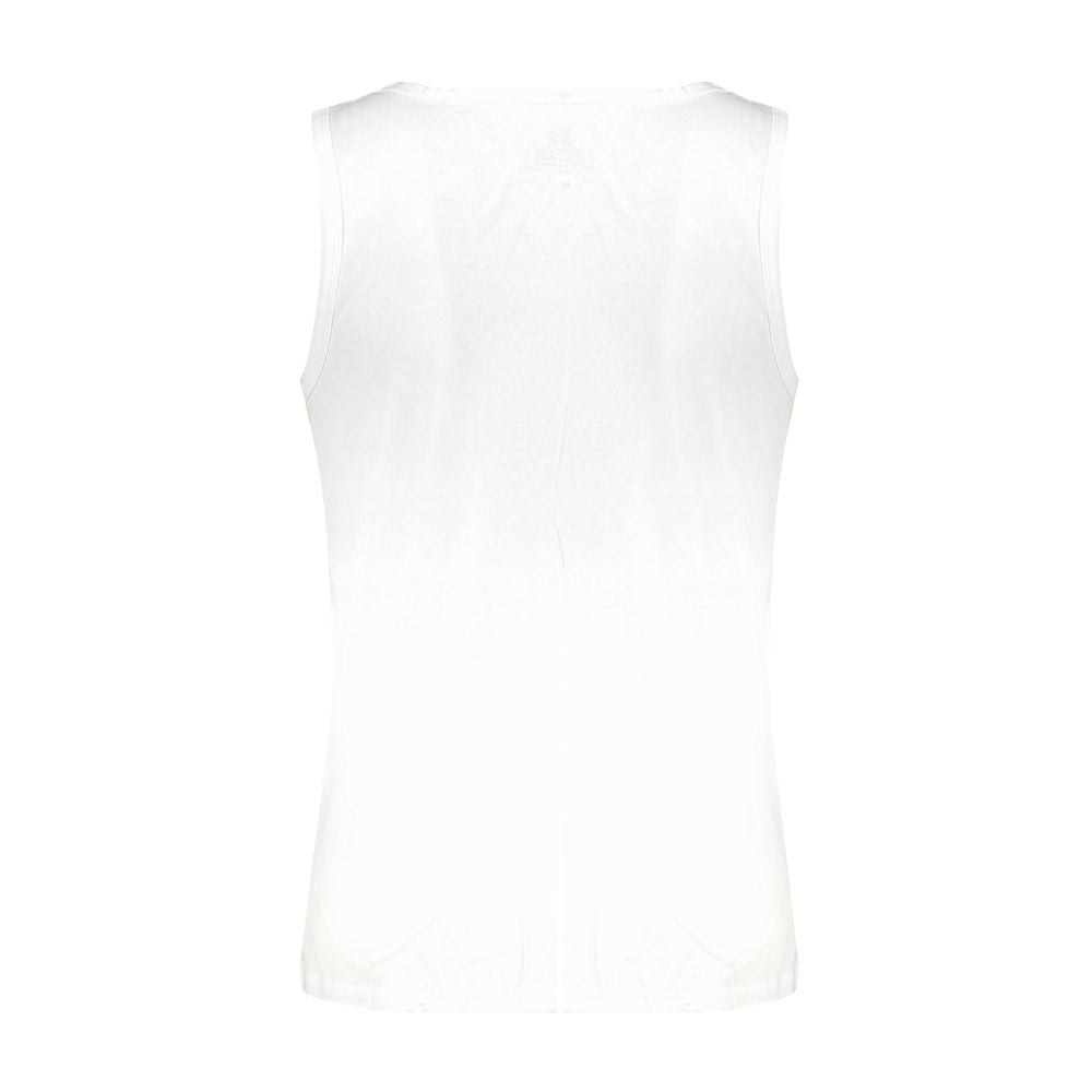 White Cotton Men's Tank Top Norway 1963