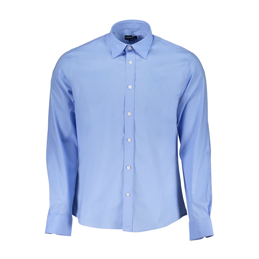 Light Blue Cotton Men Shirt North Sails