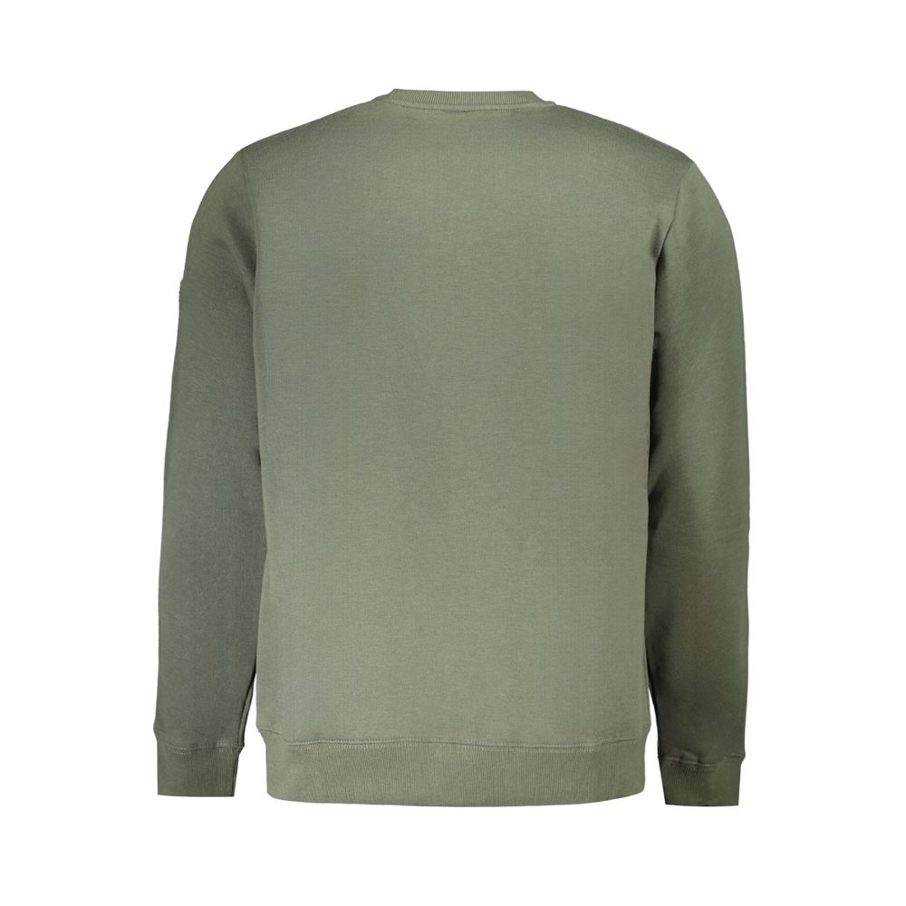 Green Cotton Men Sweater Norway 1963