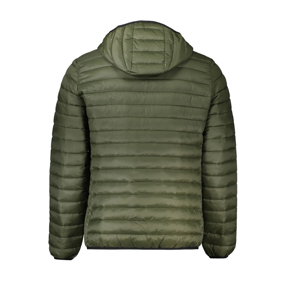 Green Polyamide Men Jacket Cavalli Class