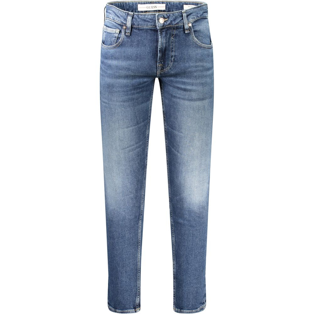 Blue Cotton Jeans Denim Guess Jeans