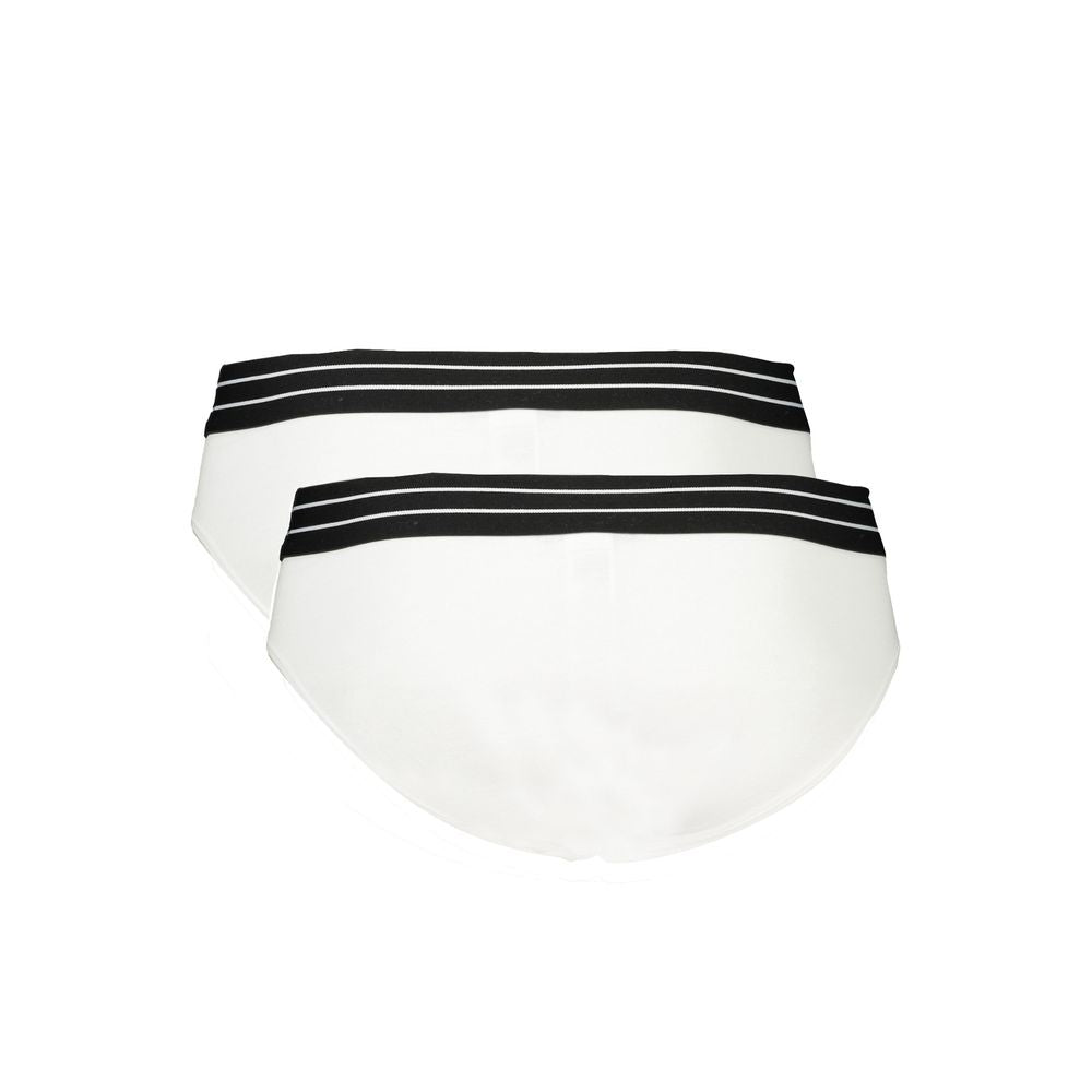 White Cotton Mens Underwear Cavalli Class