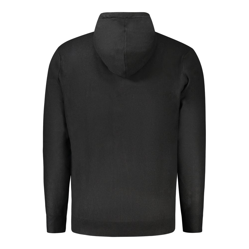 Black Polyamide Men Cardigan Norway 1963