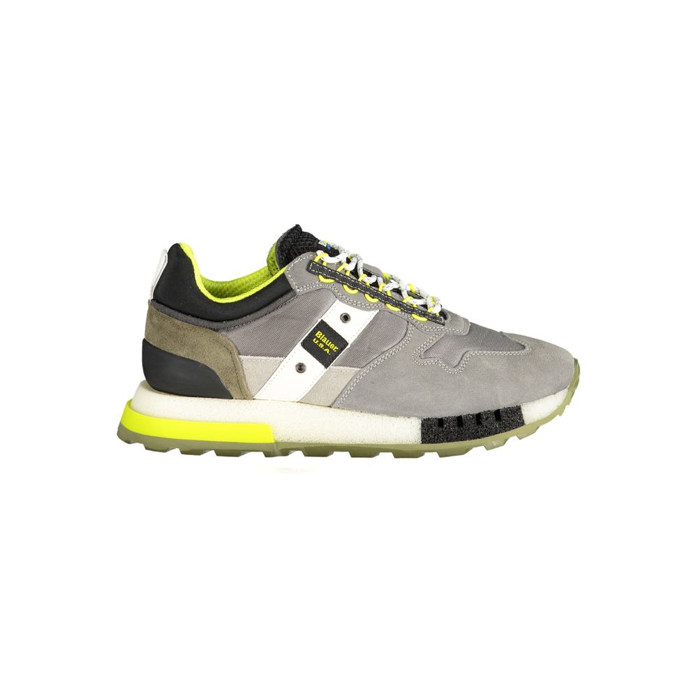 Gray Polyethylene Men Sneaker Blauer