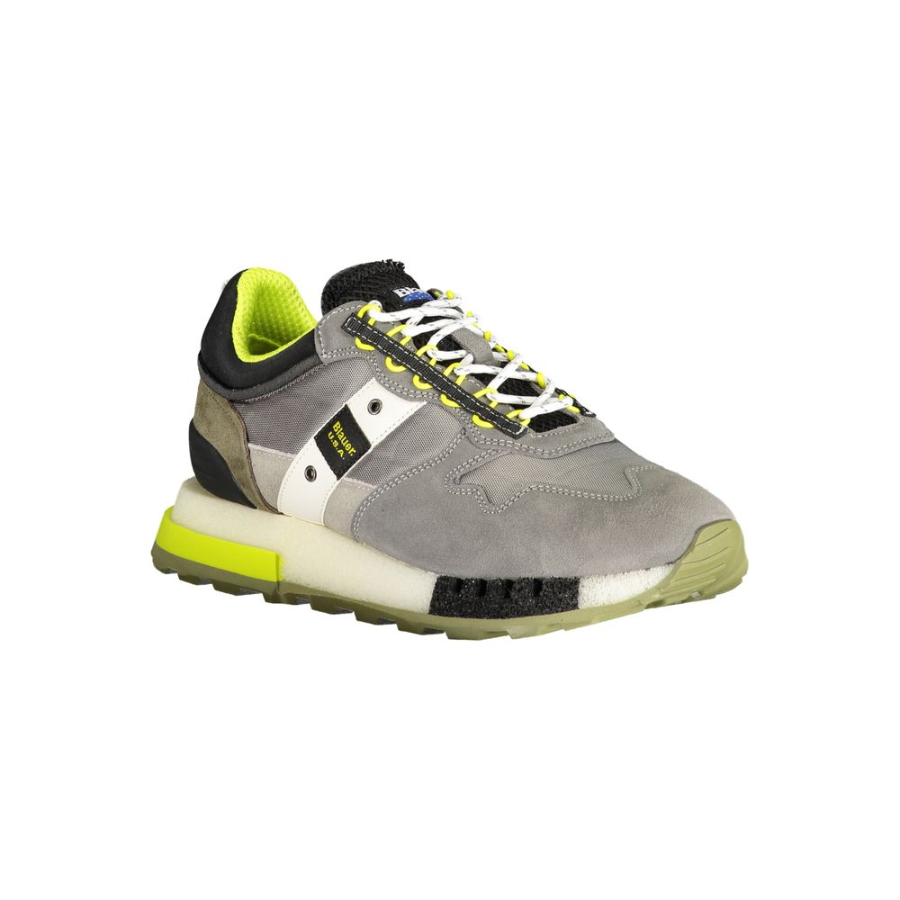 Gray Polyethylene Men Sneaker Blauer