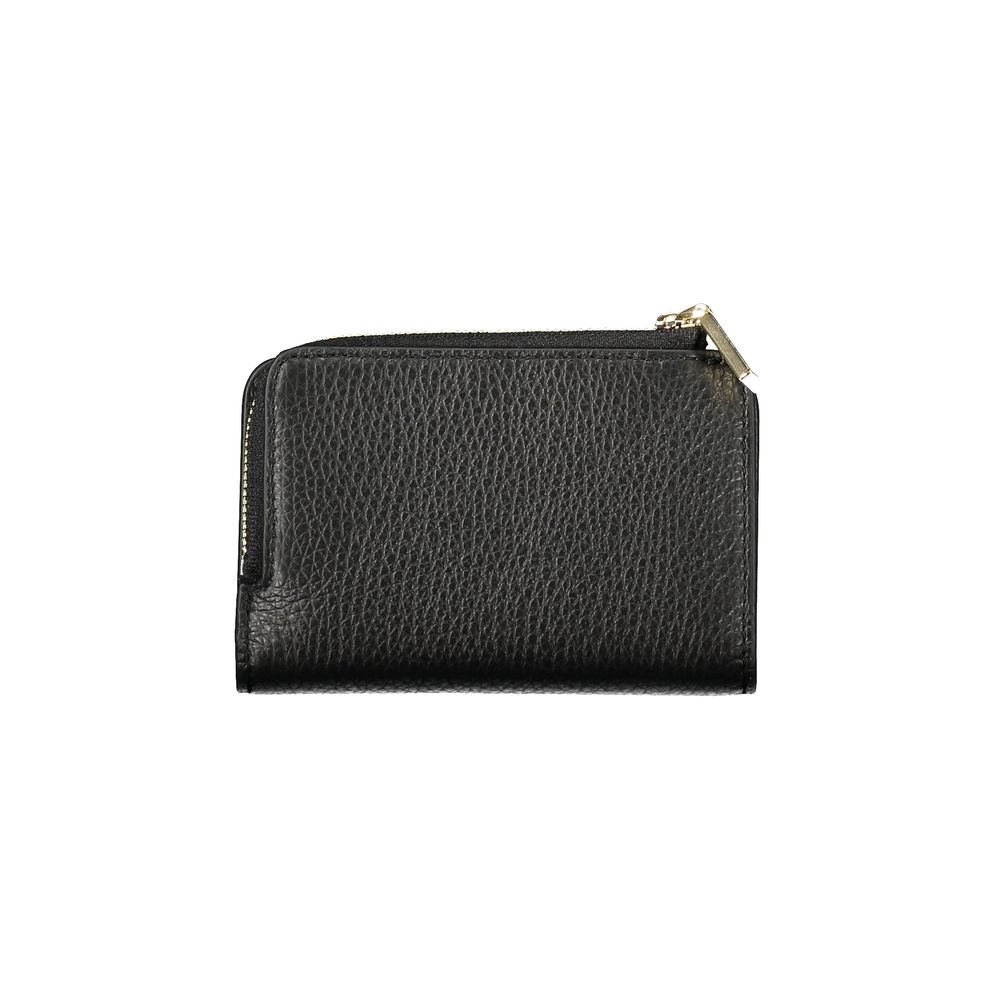 Black Leather Women Wallet Coccinelle