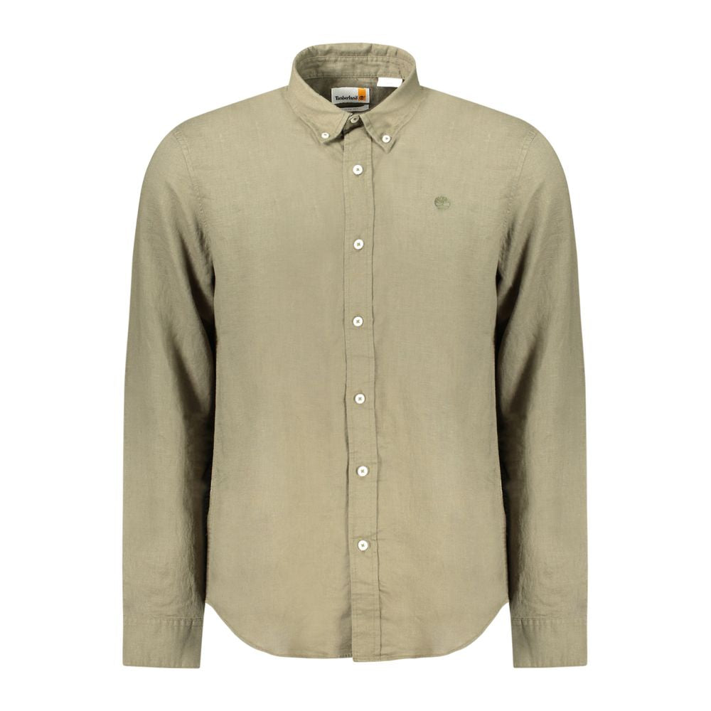Green Cotton Shirt Timberland