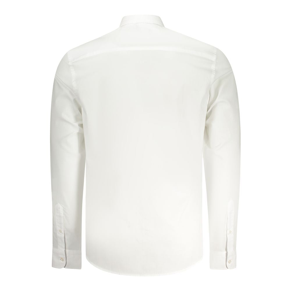 White Cotton Men Shirt North Sails