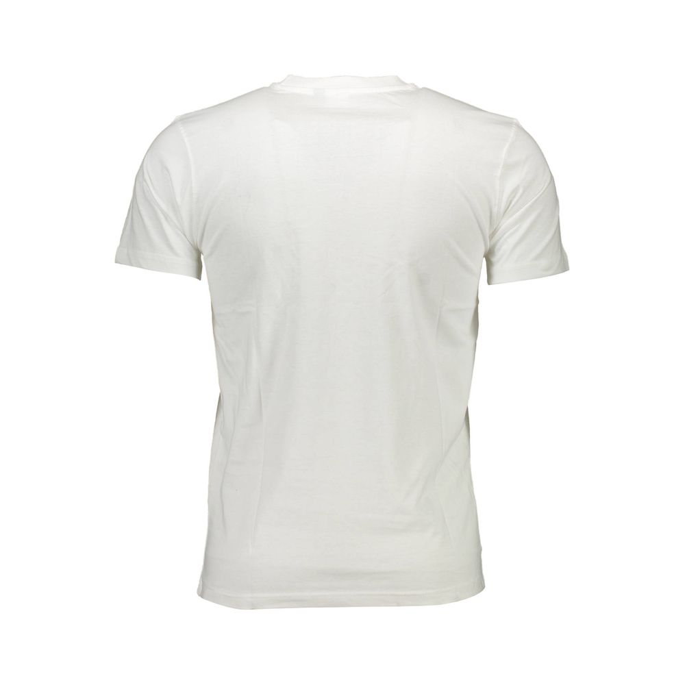 White Cotton Men T-Shirt Sergio Tacchini