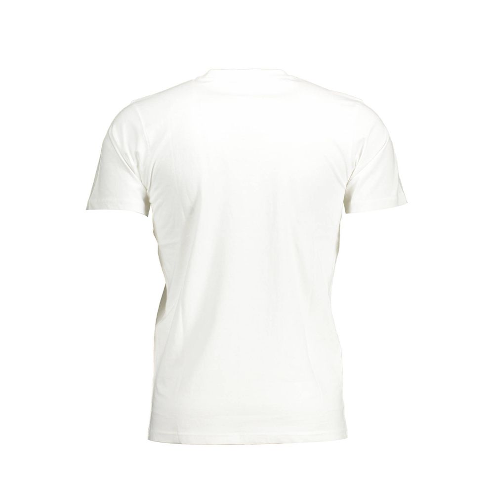White Cotton Men T-Shirt Sergio Tacchini