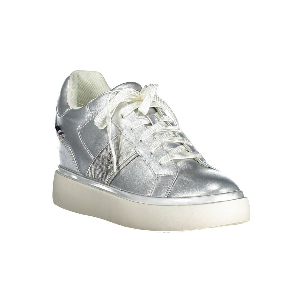 Gray Polyester Women Sneaker U.S. POLO ASSN.