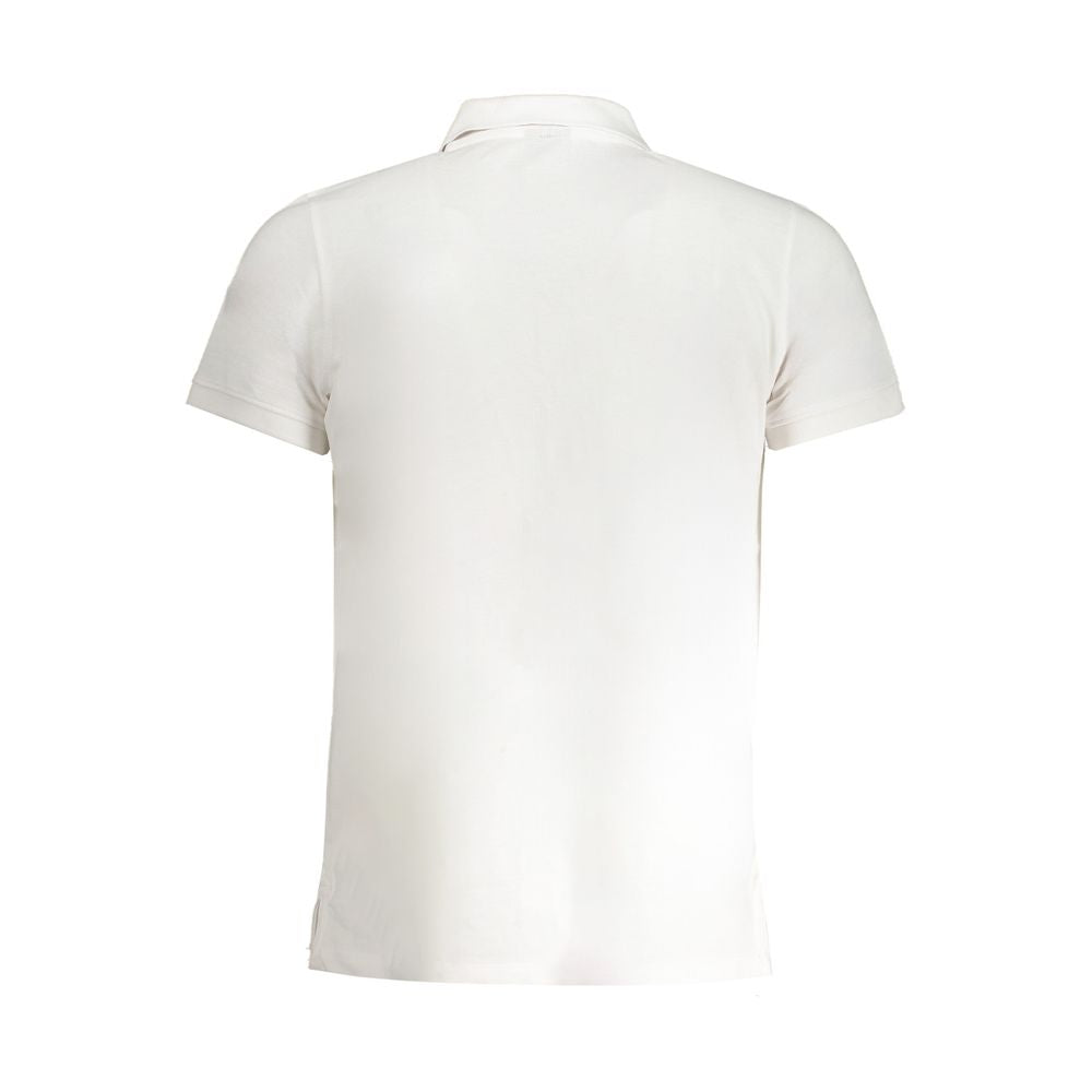 White Cotton Polo Shirt Norway 1963