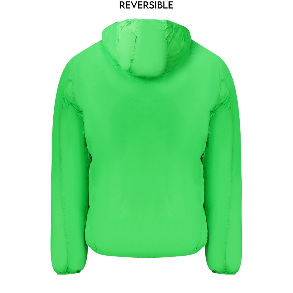 Green Polyamide Men Jacket Norway 1963